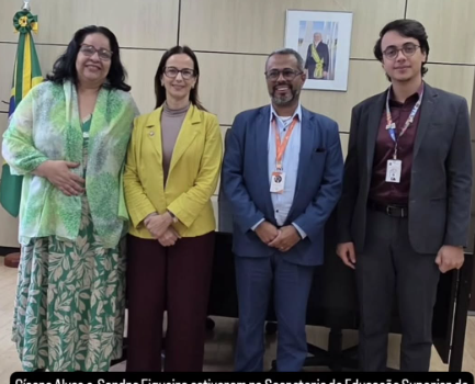 Registro de reunião na Secretaria de Educação Superior